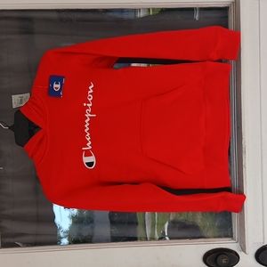Kids champion sweater one red and one blue